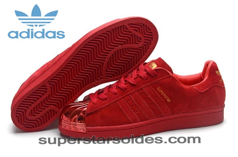 adidas superstar homme rouge